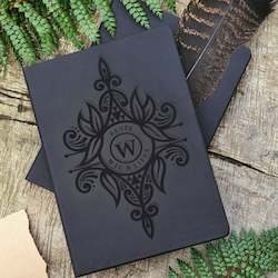 WhÄrite Monogrammed Notebook