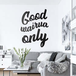 Good Wairua Only Decal