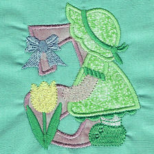 arrow_circle_down Springtime Sunbonnet Alphabet