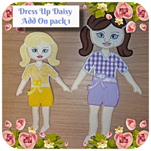 Craft material and supply: arrow_circle_down Dress Up Daisy Clothes Add On