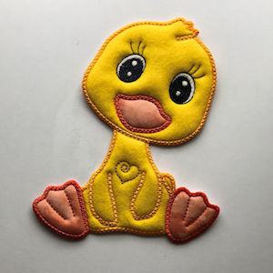 arrow_circle_down Large Duck Applique