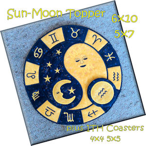 Craft material and supply: arrow_circle_down Sun-Moon Placemat