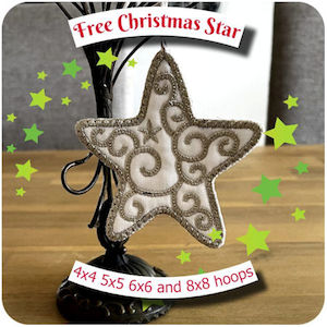 arrow_circle_down Free Christmas Star Ornament