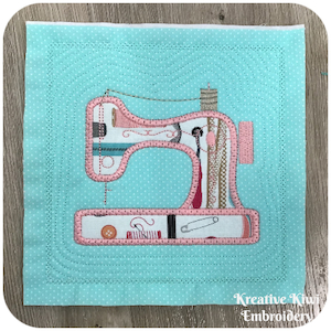 arrow_circle_down Free Applique Sewing Machine Block