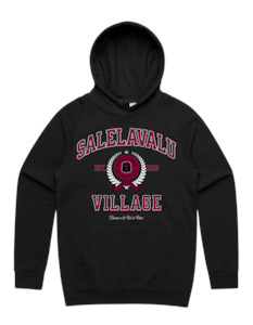 Salelavalu Varsity Hood 5101 - AS Colour - Wine Print