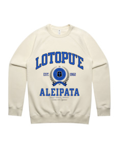 Lotopue Varsity Crewneck 5100 - AS Colour - Mid Blue Print