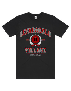 Lefagaoalii Varsity Tee 5050 - AS Colour - Red Print