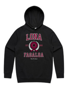 Lona Fagaloa Varsity Hood 5101 - AS Colour - Wine Print