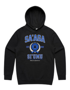 Sa'aga Siumu Varsity Hood 5101 - AS Colour - Mid Blue Print