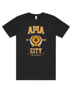 Apia Varsity Tee 5050 - AS Colour - Gold Print