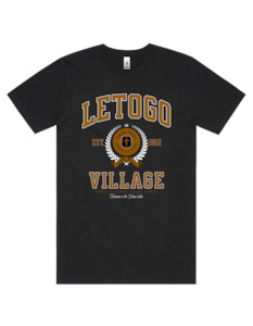 Letogo Varsity Tee 5050 - AS Colour - Brown Print