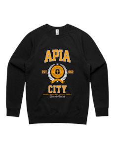 Apia Varsity Crewneck 5100 - AS Colour - Gold Print