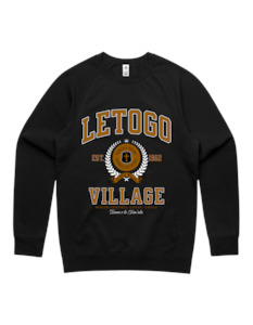 Letogo Varsity Crewneck 5100 - AS Colour - Brown Print