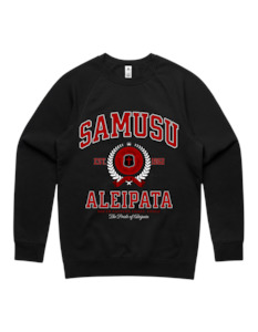 Samusu Varsity Crewneck 5100 - AS Colour - Red Print