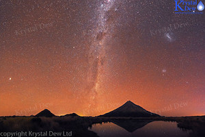 Night Sky From Pouakai Tarn-3