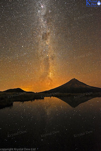 Night Sky From Pouakai Tarn-1