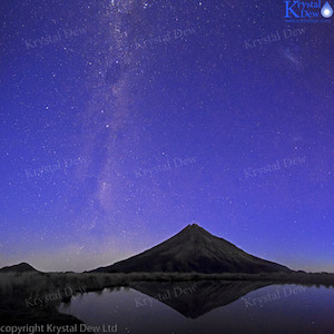 Night Sky From Pouakai Tarn-2