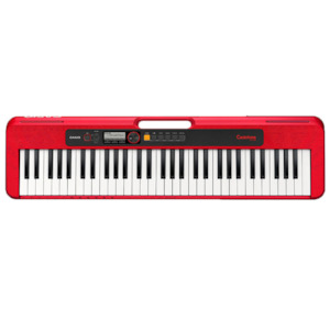 Keyboards: CASIO CT-S200 In Black/Red/White 61 key Dance Music Mode-Preset Patterns-50 types; Dance Music effects