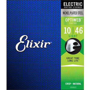 Elixir 19052 10-46 Optiweb Electric Guitar Strings