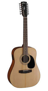 CORT AD810-12E NATURAL OPEN PORES 12 String Acoustic/Electric Guitar