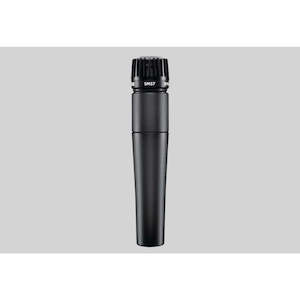 Microphones: SHURE SM57 DYNAMIC INSTRUMENT MICROPHONE