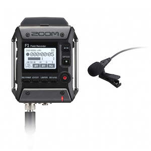 ZOOM F1-LP FIELD RECORDER + LAVALIER MICROPHONE F1LP LTO