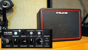 Amplifiers: Nux MTYLITEBT Mighty Lite BT Desktop Guitar Amplifier