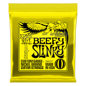 ERNIE BALL- Beefy Slinky- Nickel wound- Electric guitar string set 11-54