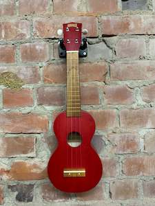 Mahalo Matt Finish Red Soprano Uke