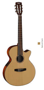 Guitars 1: Cort C-CEC-3 Classical Guitar With Pick Up Solid Top