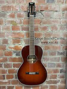 Cort L900P-PD  Parlor Acoustic Guitar Sunburst Solid Top