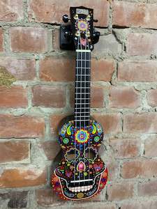 Mahalo Art Series Day of the Dead Soprano Uke