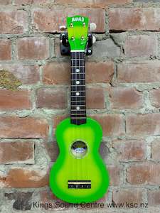 Mahalo Art Series Green Glitter Soprano Uke