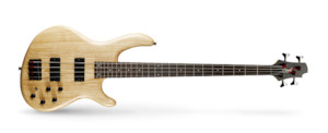 Bass Guitar Electric: Cort ACTIONDLX AS Series BASS DELUX - Open Pore Natural