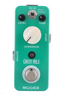 Mooer Greenmile Overdrive Guitar effect pedal