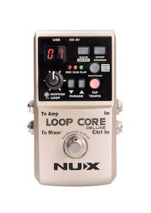 Guitar Effects Multi: Nux NUX-LC DLX Loop Core Deluxe effects pedal with footswitch