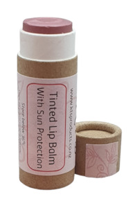 Tinted Lip Balms with sun protection