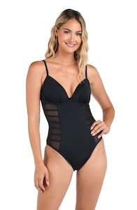 Island Goddess Underwire Mesh One Piece