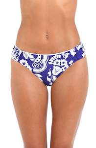 Sunshine 79 Flower Trip Side Shirred Hipster Bottom