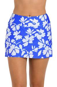 24th & Ocean Marseille Floral Swim Skort Bottom