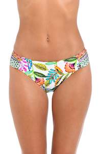 Bottoms: Sunshine 79 Jungle Jive Side Shirred Hipster Bottom