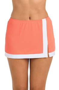 24th & Ocean Santorini Block Swim Skirt Bottom