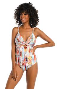 Desert Dream Twist Keyhole One Piece - FINAL SALE