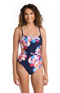 Group Lingerie One Piece: Denim Bouquet Lingerie One Piece