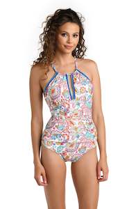 Gypsy Soul High-Neck Keyhole One Piece