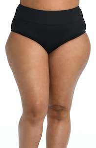 Island Goddess High Waist Bottom - Black