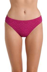 Saltwater Sands Hipster Bottom - Magenta