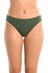 Saltwater Sands Hipster Bottom - Olive