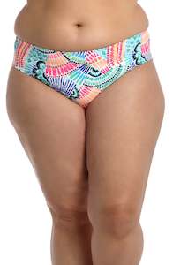 Waves Of Color Mid Waist Bottom - FINAL SALE