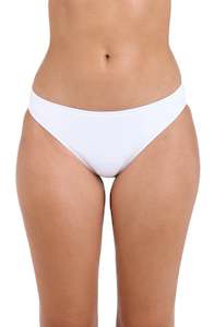 Island Goddess Hipster Bottom - White